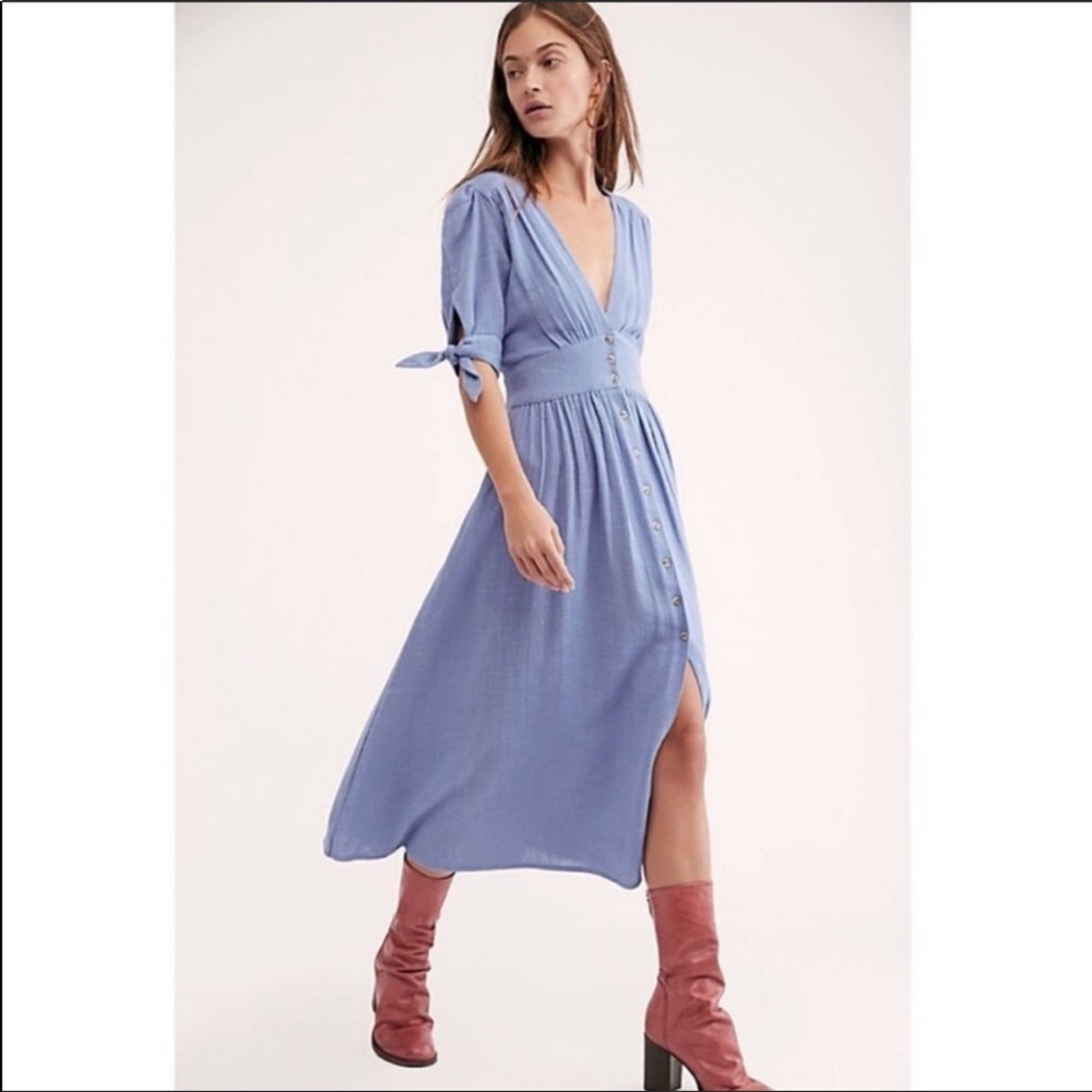 Free people light blue dress